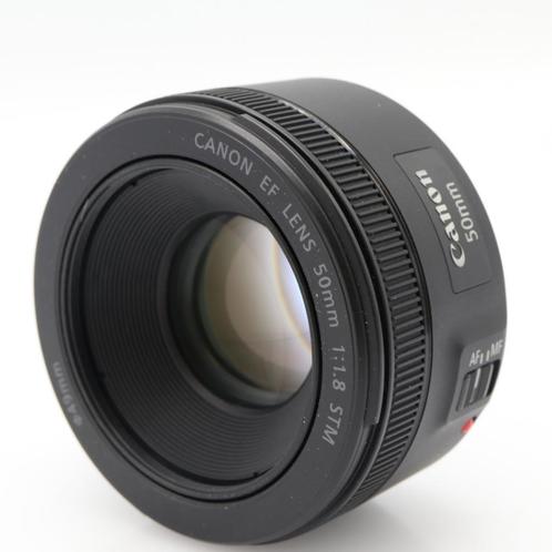 Canon EF 50mm F/1.8 STM | Occasion, Audio, Tv en Foto, Foto | Lenzen en Objectieven, Ophalen of Verzenden