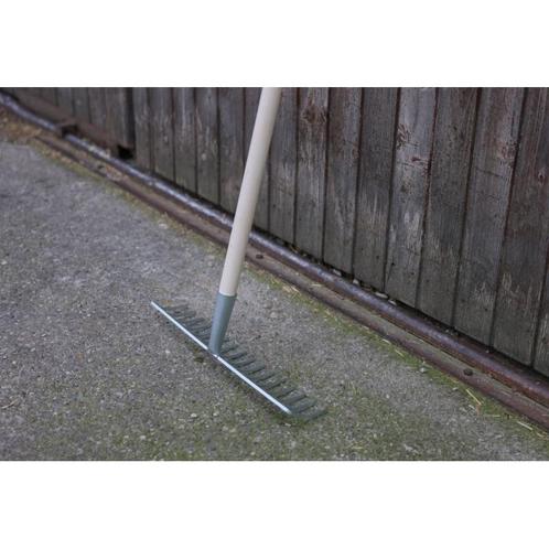Hark 16 tanden zandgestraald en verzinkt - kerbl, Tuin en Terras, Hand-tuingereedschap, Nieuw