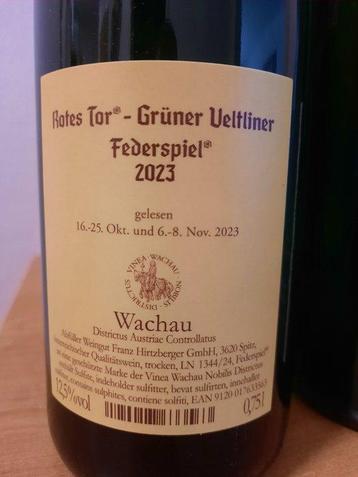 2023 x6 Weingut Alzinger Grüner Veltliner Mühlpoint Smaragd