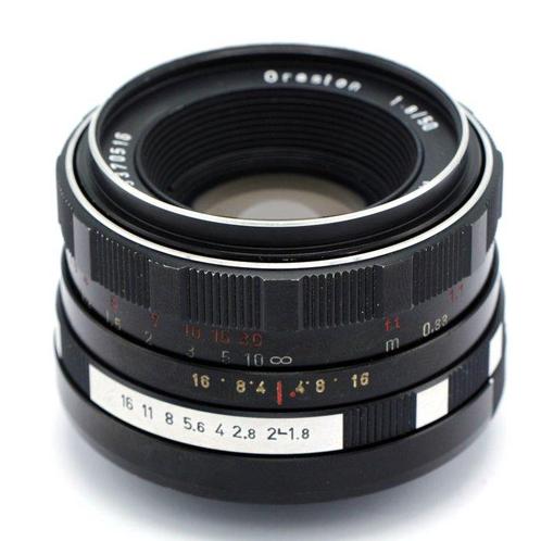 Meyer-Optik Görlitz Oreston 50mm f/1.8 - M42 Objectif, Audio, Tv en Foto, Fotocamera's Analoog