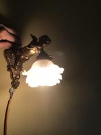 Lamp ornament (2) - Legering - Set engel wandlampjes