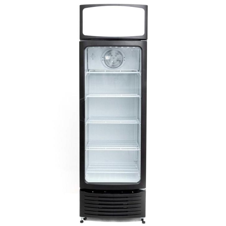 Koelkast | 397L | Zwart/Wit | 0°C/+10°C | Geforceerd |, Zakelijke goederen, Horeca | Keukenapparatuur, Nieuw in verpakking, Verzenden