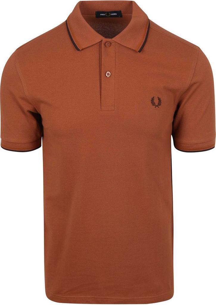 Fred Perry M3600 Polo Brique Y39 maat Maat 52/54 (L) Heren, Kleding | Heren, Polo's, Bruin, Nieuw, Maat 52/54 (L), Verzenden
