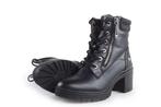 Mustang Veterboots in maat 38 Zwart | 5% extra korting, Verzenden, Zwart, Overige typen, Zo goed als nieuw