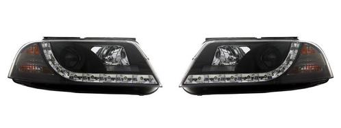 Koplampen LED DRL | Volkswagen Passat 3BG 2001-2004 | zwart, Autos : Pièces & Accessoires, Éclairage, Enlèvement ou Envoi