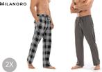 2dekans | Milanoro - Set van 2 katoenen pyjamabroeken voor, Kinderen en Baby's, Kinderkleding | Maat 104, Ophalen of Verzenden