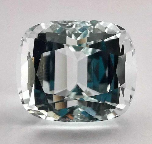 Zonder Minimumprijs Aquamarijn  - 16.44 ct - Instituto, Handtassen en Accessoires, Edelstenen