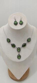 Zilver, Zilveren 925-stempel met peridot, laboratorium