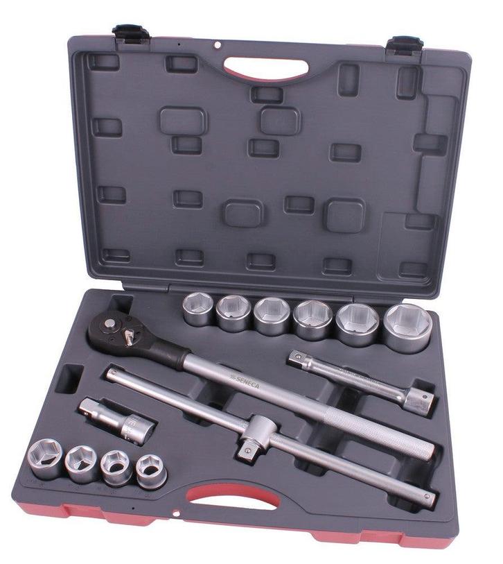 Doppendoos 3/4'' 14 delig professioneel, Doe-het-zelf en Bouw, Gereedschap | Lasapparaten, Ophalen of Verzenden