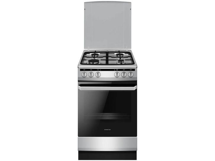 Inventum VFG5020GRVS - Vrijstaand gasfornuis - 4 kookzones -, Electroménager, Cuisinières, Envoi