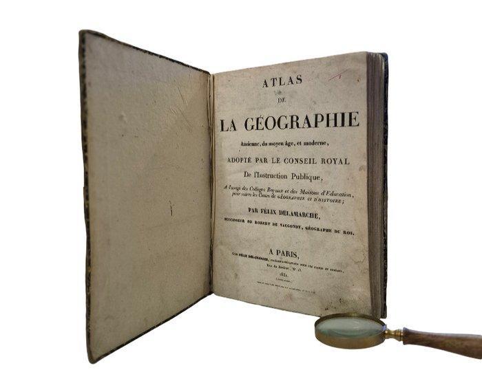 Félix Delamarche - Atlas de la Géographie Ancienne , du, Antiek en Kunst, Antiek | Boeken en Manuscripten