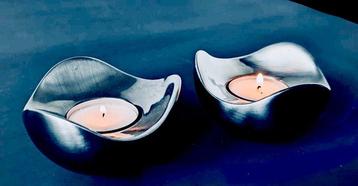 Helle Damkjær - Porte-bougie pour chauffe-plat GEORG JENSEN