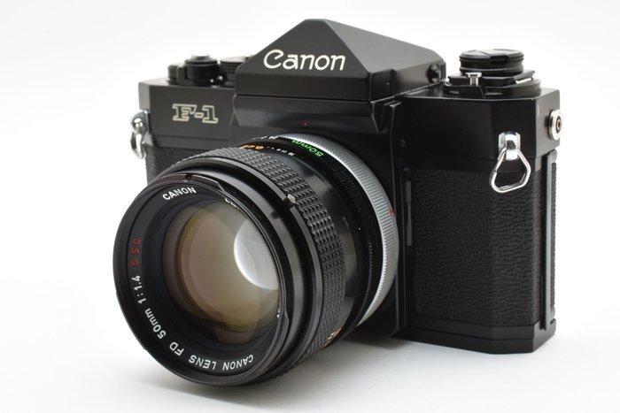 Canon F-1 Early model FD 1.4/50mm S.S.C. Appareil photo, Audio, Tv en Foto, Fotocamera's Analoog