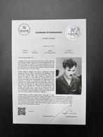 Charlie Chaplin 1917 - Fine Art Photography - Luxury Wooden, Verzamelen, Nieuw