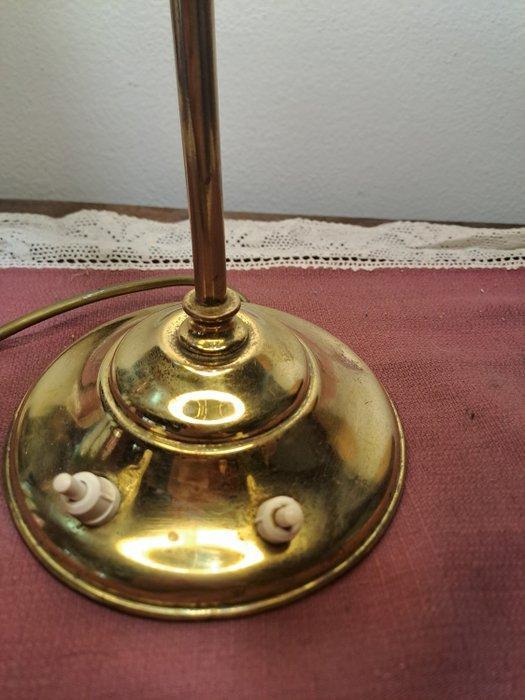 Lampe de table - Laiton laqué, Antiquités & Art, Curiosités & Brocante