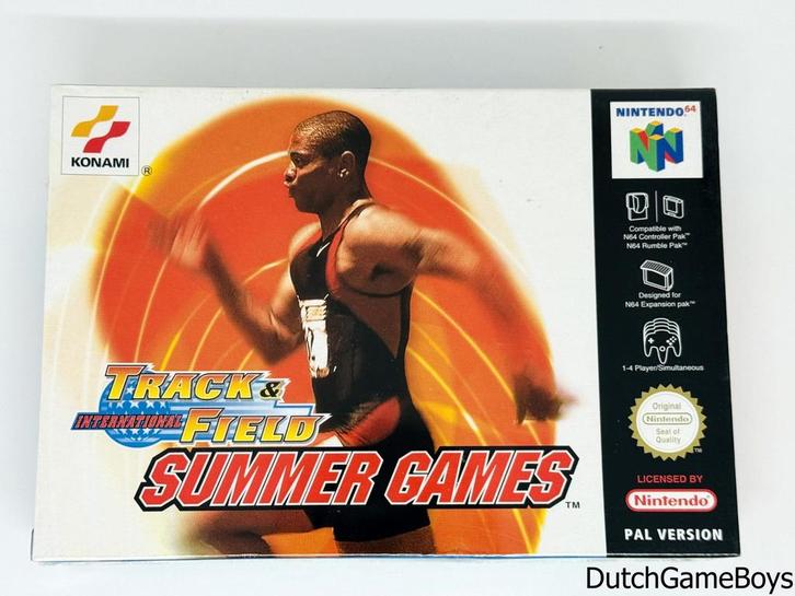 Nintendo 64 / N64 - International Track & Field - Summer Gam, Games en Spelcomputers, Games | Nintendo 64, Gebruikt, Verzenden