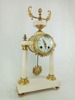Pendule portique - A.D. Mougin - Antique - Bronze doré -, Antiquités & Art