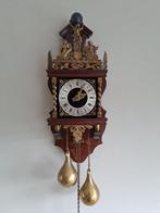 Wandklok - Zaandam/Zaanse klok - Rococo stijl - Hout,, Antiquités & Art, Antiquités | Horloges