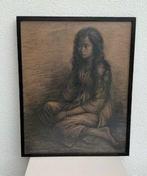 Frans Stamkart (1875-1947) - Portret Indonesische vrouw, Antiek en Kunst