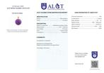 Ketting met hanger - 18 karaat Geel goud Amethist
