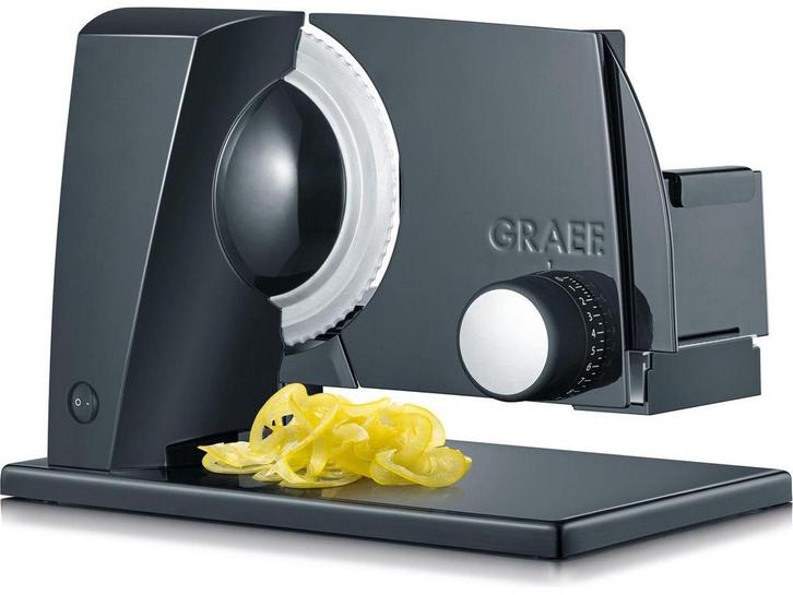 Graef SKS 110 - Snijmachine - Gekarteld mes 17 cm - Zwart, Huis en Inrichting, Woonaccessoires | Overige, Zo goed als nieuw, Verzenden