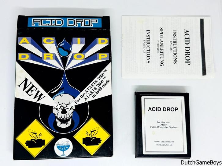 Atari 2600 - Acid Drop, Consoles de jeu & Jeux vidéo, Consoles de jeu | Atari, Envoi