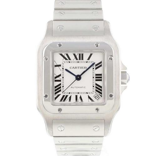 Cartier Santos Galbée 2823, Handtassen en Accessoires, Horloges | Dames, Verzenden