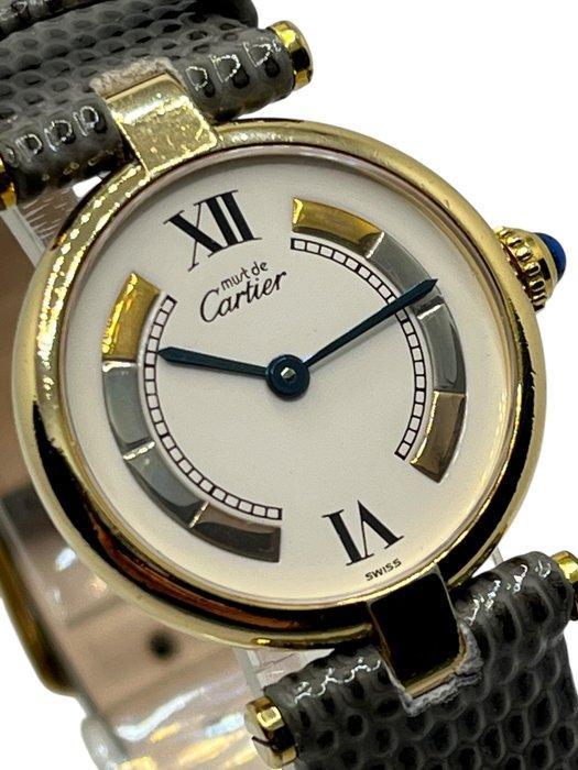 Cartier - Must de Cartier Vendôme Vermeil Trinity - BOX -, Bijoux, Sacs & Beauté, Montres | Hommes