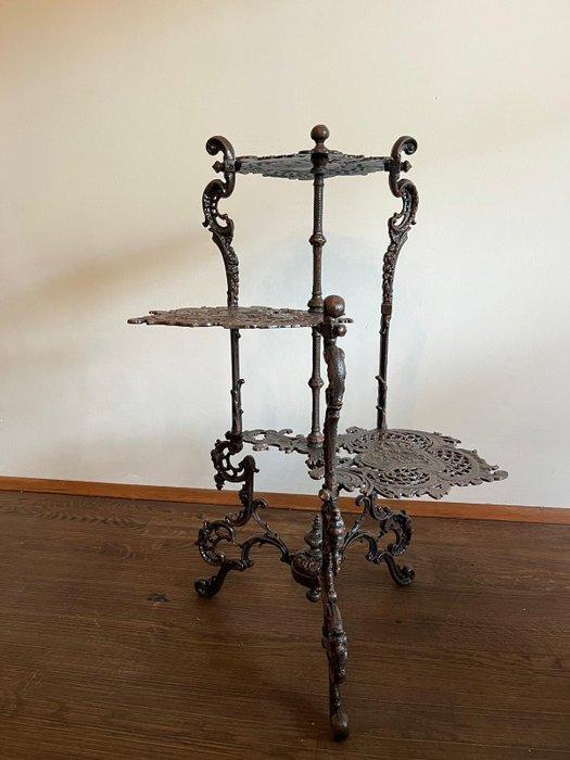 Plantentafel - Gietijzer - Art Nouveau-house&garden, Antiek en Kunst, Curiosa en Brocante