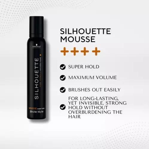Schwarzkopf Professional Silhouette Super Hold Mousse, Handtassen en Accessoires, Uiterlijk | Haarverzorging, Nieuw, Verzenden
