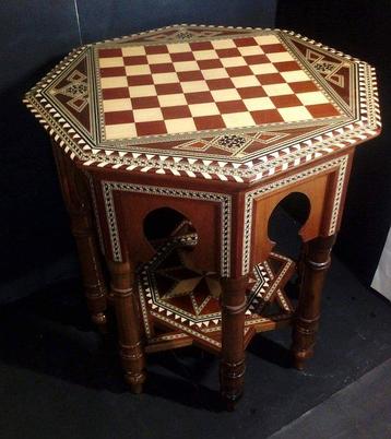 Schaaktafel - Hout, Pareloor - Mesamerika Granadina