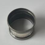 Servetring - .950 zilver - parelfriezen, Antiek en Kunst