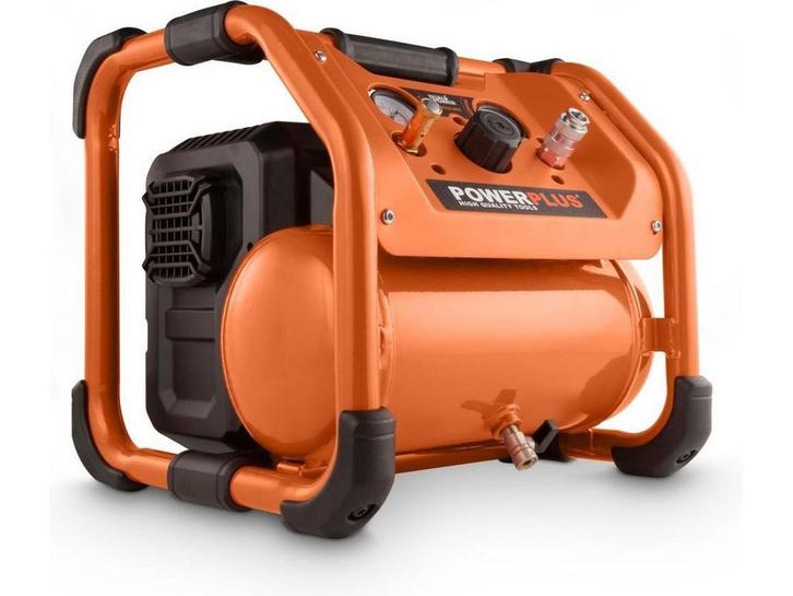 Powerplus POWDP7070 - Draagbare compressor - 40V - Max. druk, Doe-het-zelf en Bouw, Gereedschap | Boormachines, Zo goed als nieuw