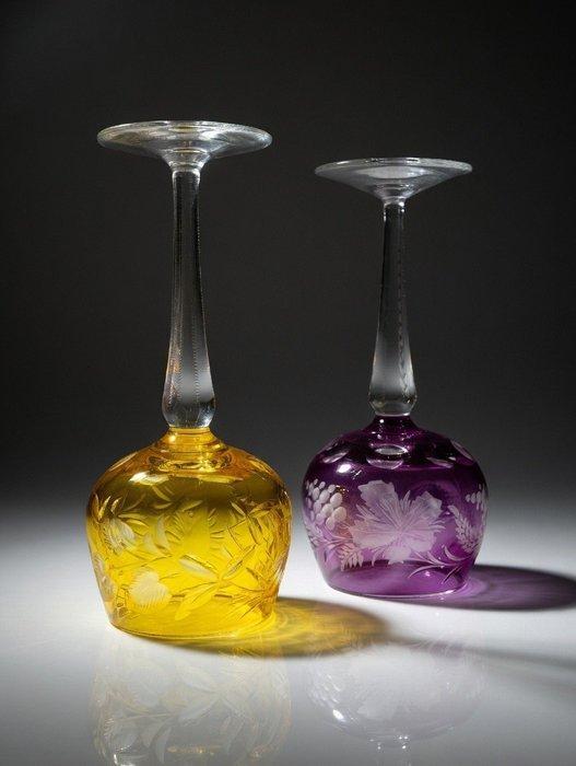 Nachtmann - Rauber - Roemer - Wijnglas (4) - Traube Roemer -, Antiek en Kunst, Antiek | Meubels | Tafels