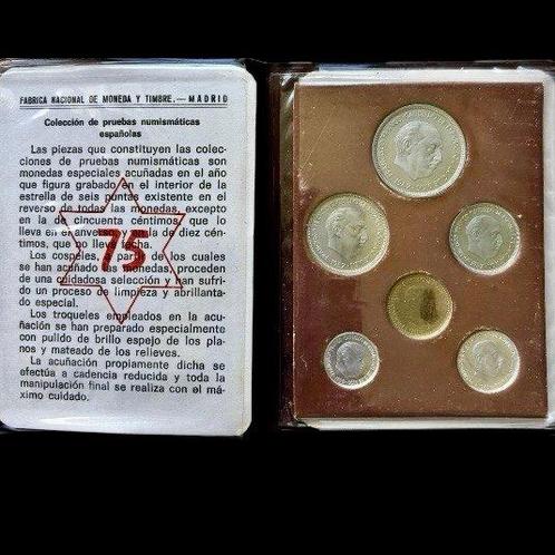 Spanje. Francisco Franco. 2 x Carteras - 1972 / 75 - (R1255), Postzegels en Munten, Munten | Europa | Niet-Euromunten