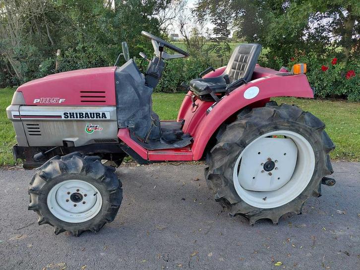 Shibaura P185F Vierwielaangedreven Minitractor, Zakelijke goederen, Landbouw | Tractoren
