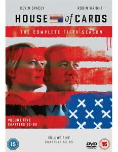 House of Cards: The Complete Fifth Season DVD (2017) Kevin, Cd's en Dvd's, Dvd's | Overige Dvd's, Zo goed als nieuw, Verzenden