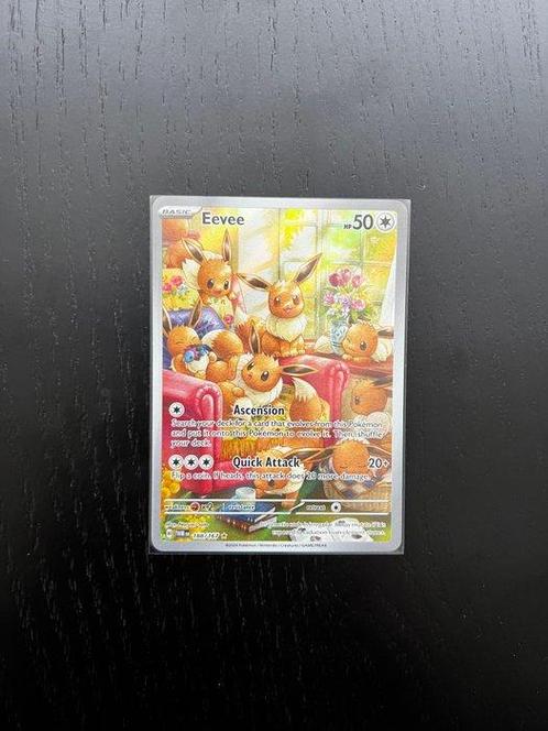 The Pokémon Company - 1 Card - Pokémon - Eevee 188 -, Hobby en Vrije tijd, Verzamelkaartspellen | Pokémon