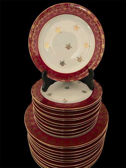 Limoges - Bord (24) - Porselein, Antiek en Kunst, Antiek | Meubels | Tafels