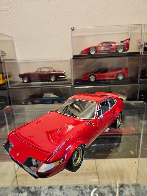 Kyosho 1:18 - Voiture miniature - Ferrai 365 Gtb4 Hi end, Hobby en Vrije tijd, Modelauto's | 1:5 tot 1:12