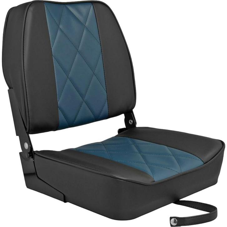 Bootstoel Inklapbaar 48x41x49cm Zwart-Blauw, Watersport en Boten, Accessoires en Onderhoud, Nieuw, Ophalen of Verzenden