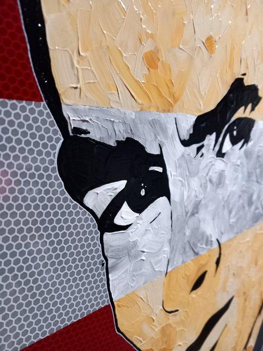 Captain Niglo (1982) - Delon Street, Antiek en Kunst, Kunst | Schilderijen | Modern