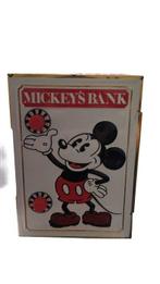 1978 Mickeys Mouse Bank Tin Safe Fricke & Nacke Money Box, Verzamelen, Nieuw