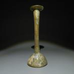 Oud-Romeins Glas Zalf. 1e - 3e eeuw na Christus. 13,3 cm