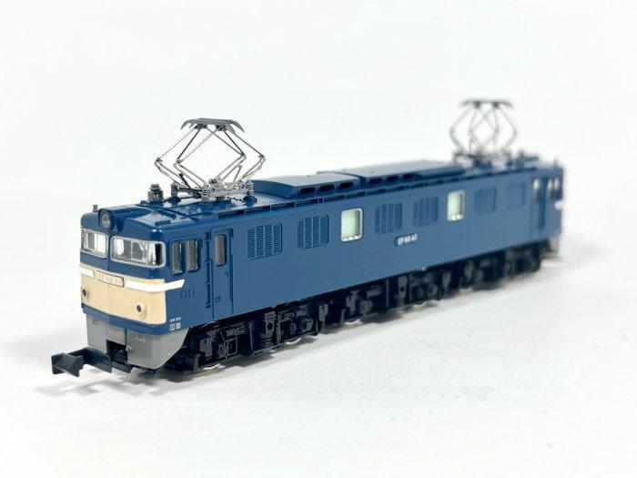 Kato N - 3026 - Modeltrein (1) - EF60 Standaardkleur - JNR, Hobby en Vrije tijd, Modeltreinen | N-Spoor