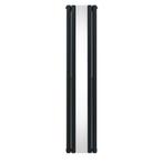 Ovale Spiegelradiator - 1800mm x 380mm - Grijs, Doe-het-zelf en Bouw, Verzenden, Nieuw