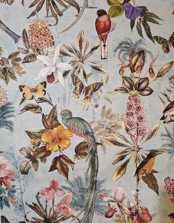 exclusieve bloemenstof Art Déco - beperkte oplage! - Textiel
