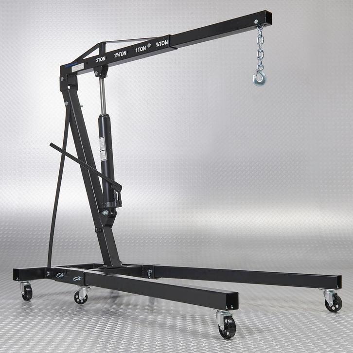 Datona Garagekraan hydraulisch 2 ton - inklapbaar - Datona, Auto diversen, Autogereedschap, Ophalen of Verzenden