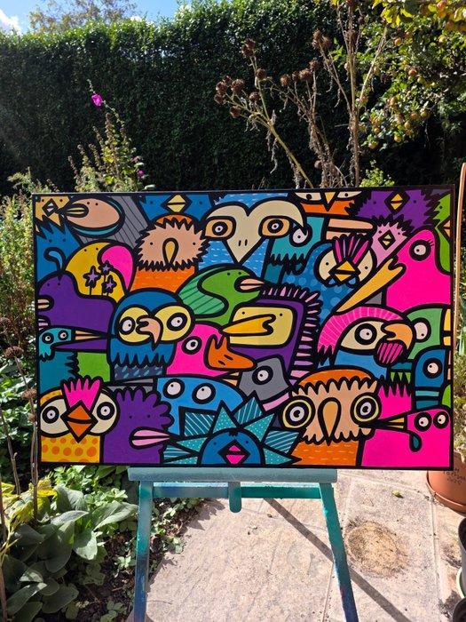Kev Munday - Beautiful Birds, Antiek en Kunst, Kunst | Schilderijen | Modern