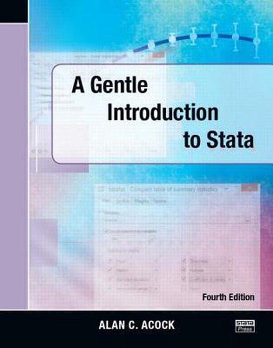 A Gentle Introduction to Stata, Fourth Edition 9781597181426, Livres, Langue | Anglais, Envoi